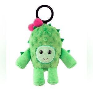 Scentsy Prickly The Cactus Buddy Clip Pear Agave Green Pink Backpack Travel
